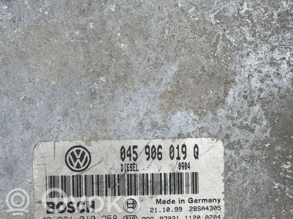 Volkswagen Lupo Unitate/modul de control motor 