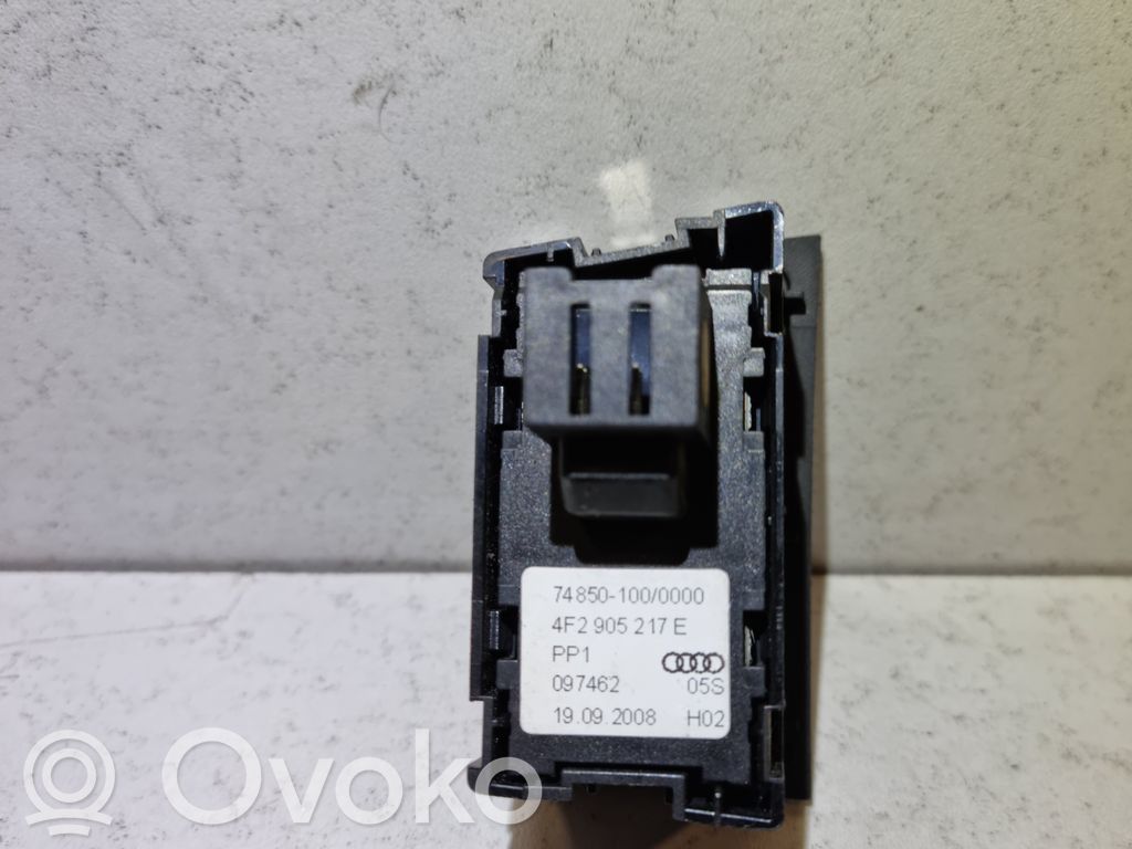 Audi A6 S6 C6 4F Engine start stop button switch 