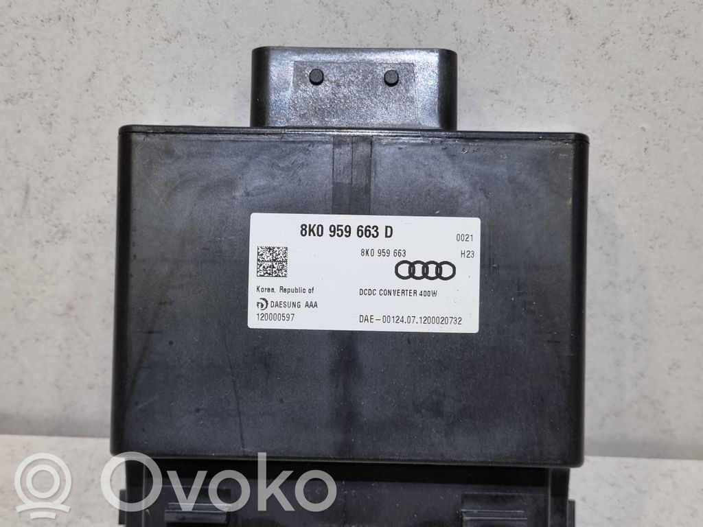 Other control units/modules   8K0959663D