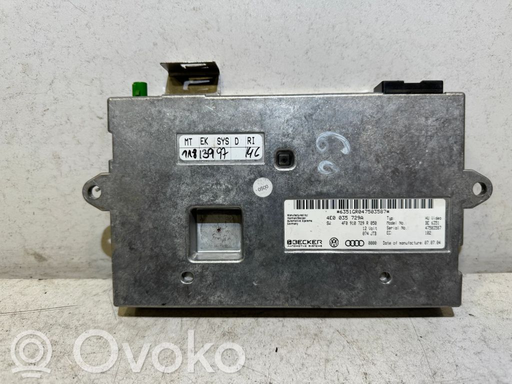 Audi A6 S6 C6 4F Alte unități/module de control 