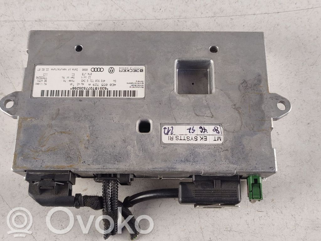 Audi A6 S6 C6 4F MMI control unit 