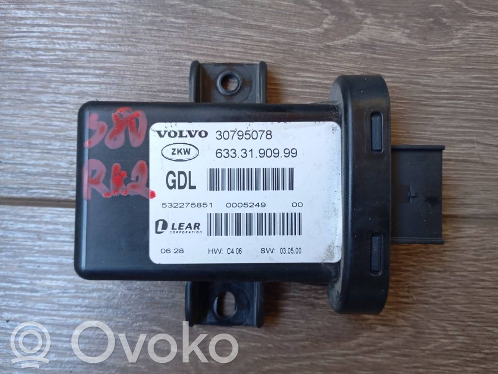Volvo S80 Sterownik / Moduł świateł LCM 
