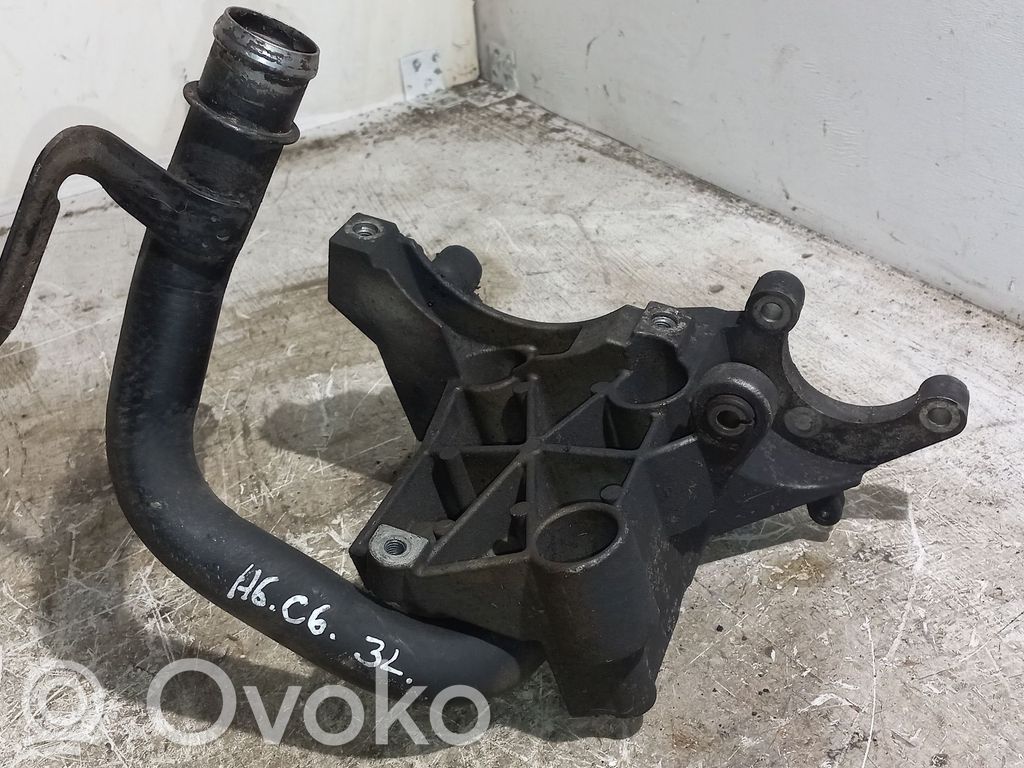 Audi A6 S6 C6 4F Power steering pump mounting bracket 