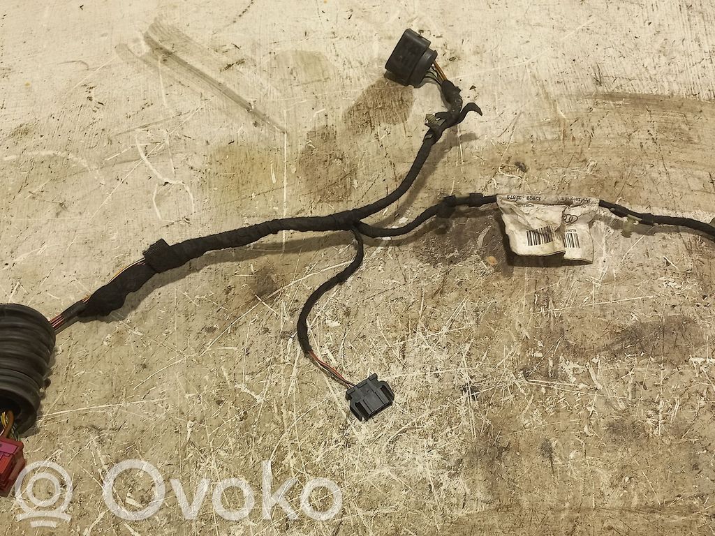 Audi A3 S3 8L Cableado de puerta trasera 