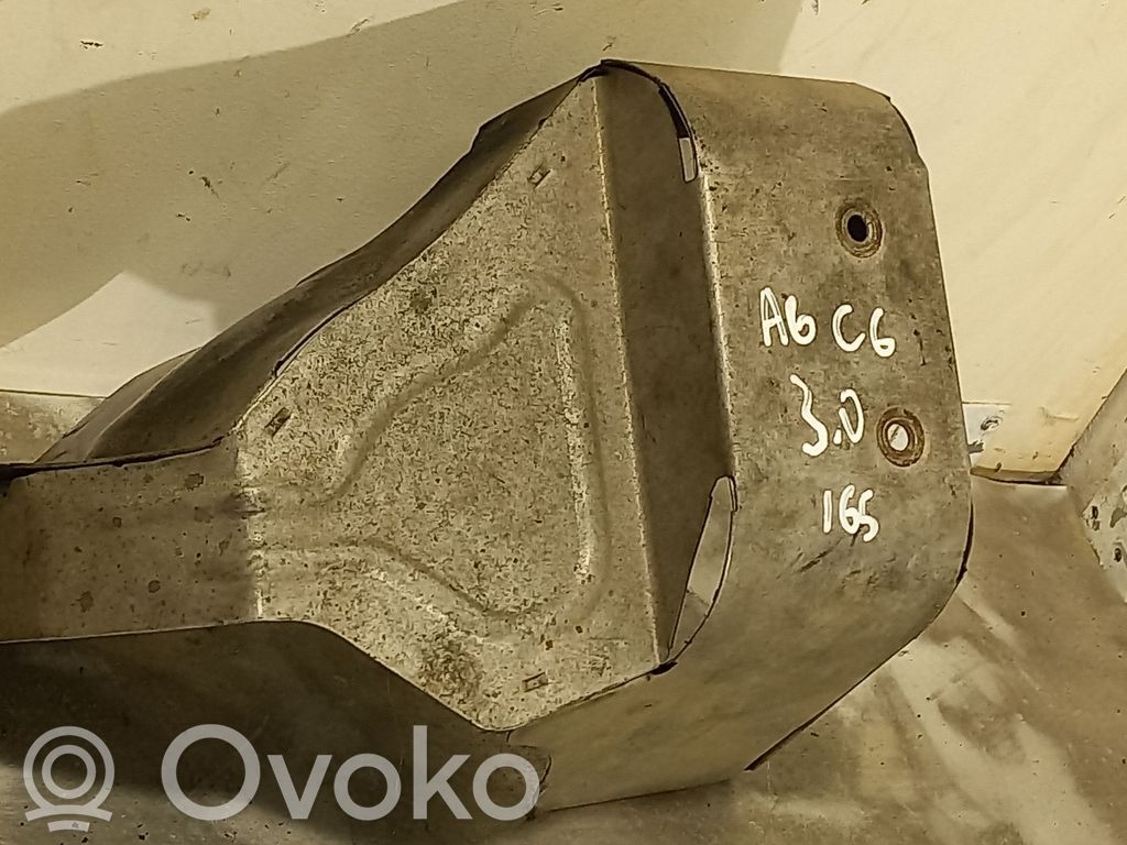 Audi A6 S6 C6 4F Heat shield in engine bay 