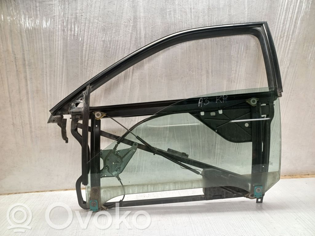 Audi A3 S3 8L Mechanizm podnoszenia szyby przedniej bez silnika 