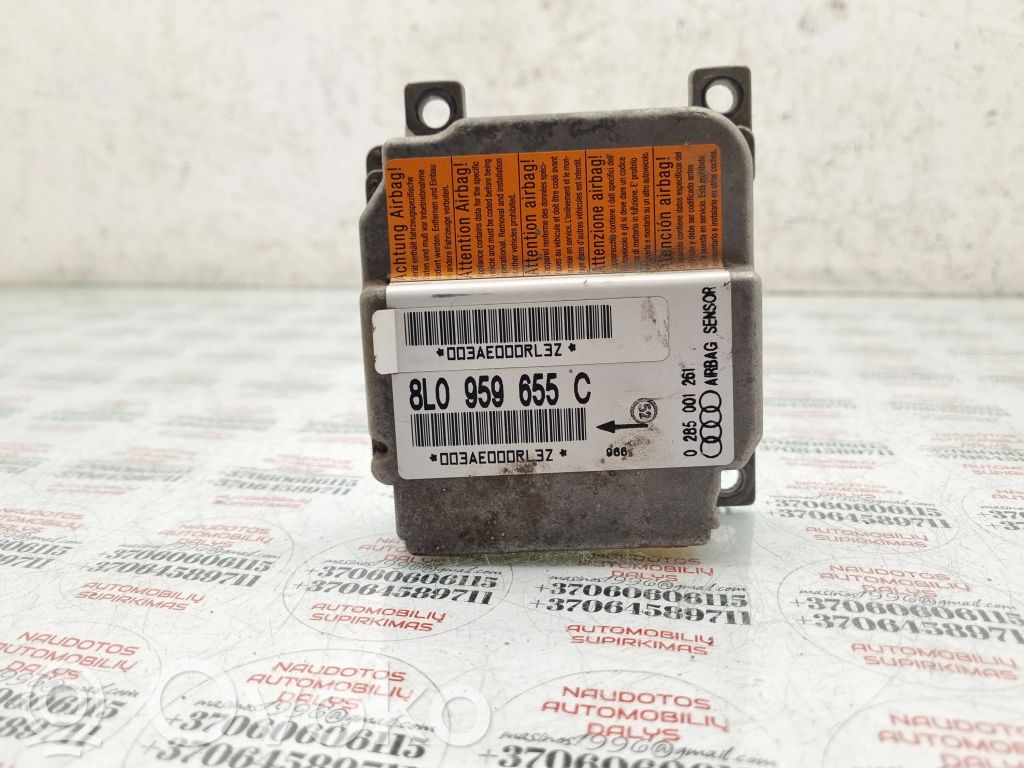Audi A3 S3 8L Airbag control unit/module 