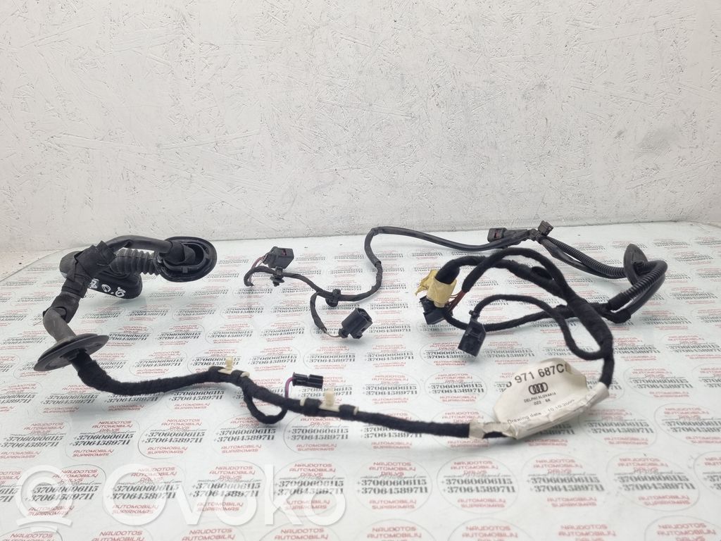 Audi A8 S8 D3 4E Cableado de puerta trasera 