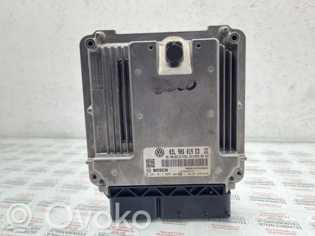 Engine control unit/module   03L906019ED