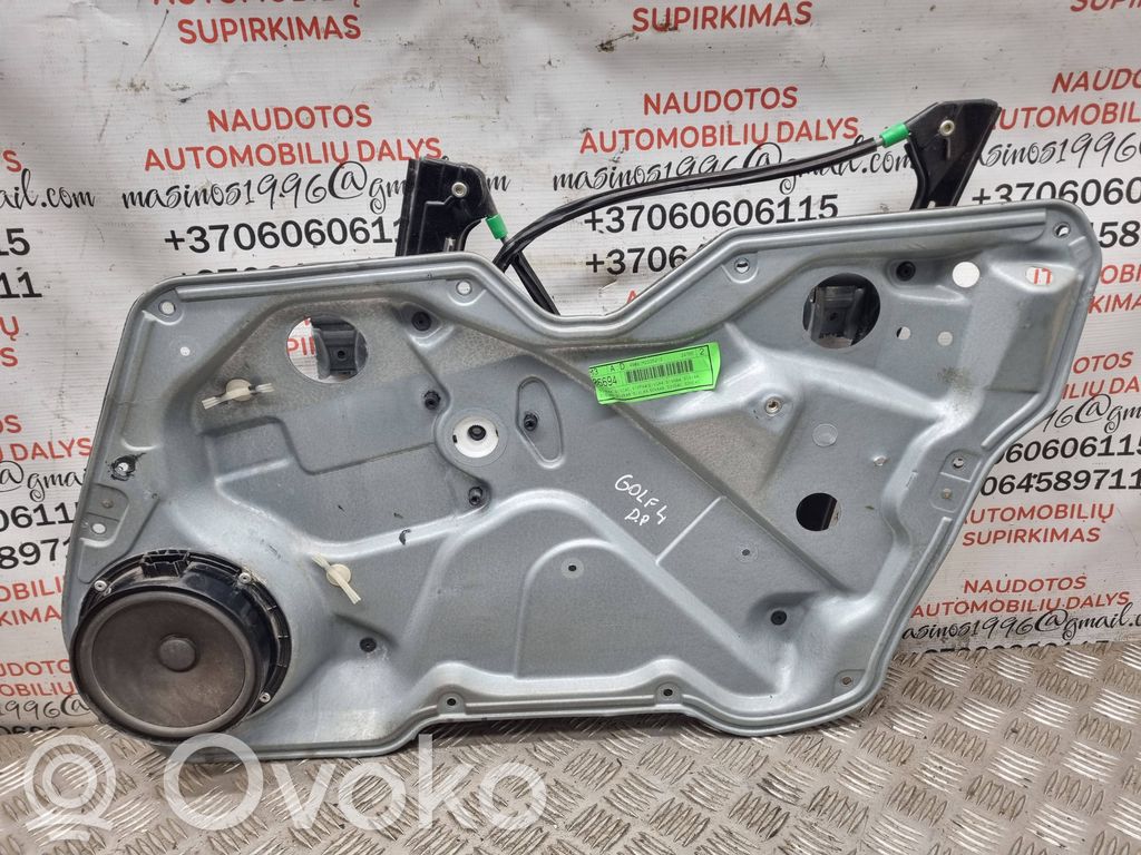 Volkswagen Golf IV Mechanizm podnoszenia szyby przedniej bez silnika 