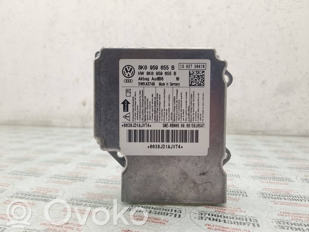 Audi A4 S4 B8 8K Airbag control unit/module 