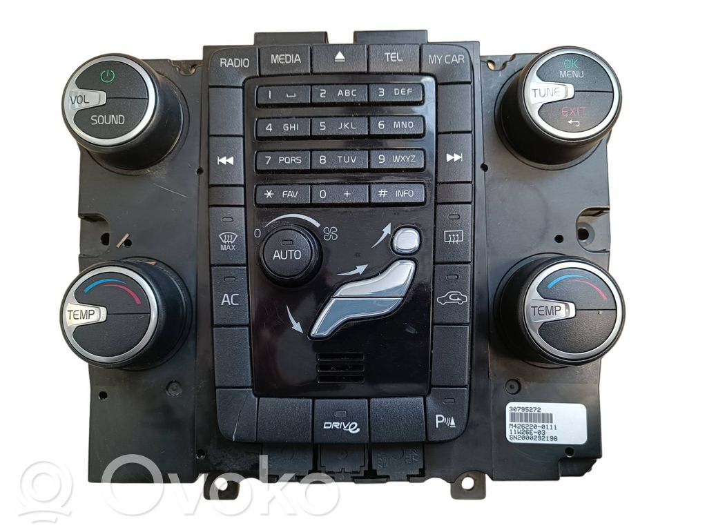 Volvo S60 Climate control unit 