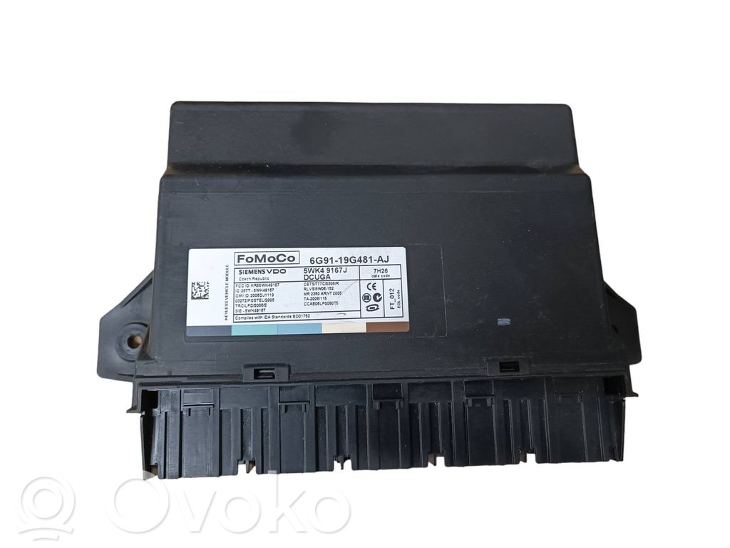 Volvo XC60 Keyless (KESSY) go control unit/module 
