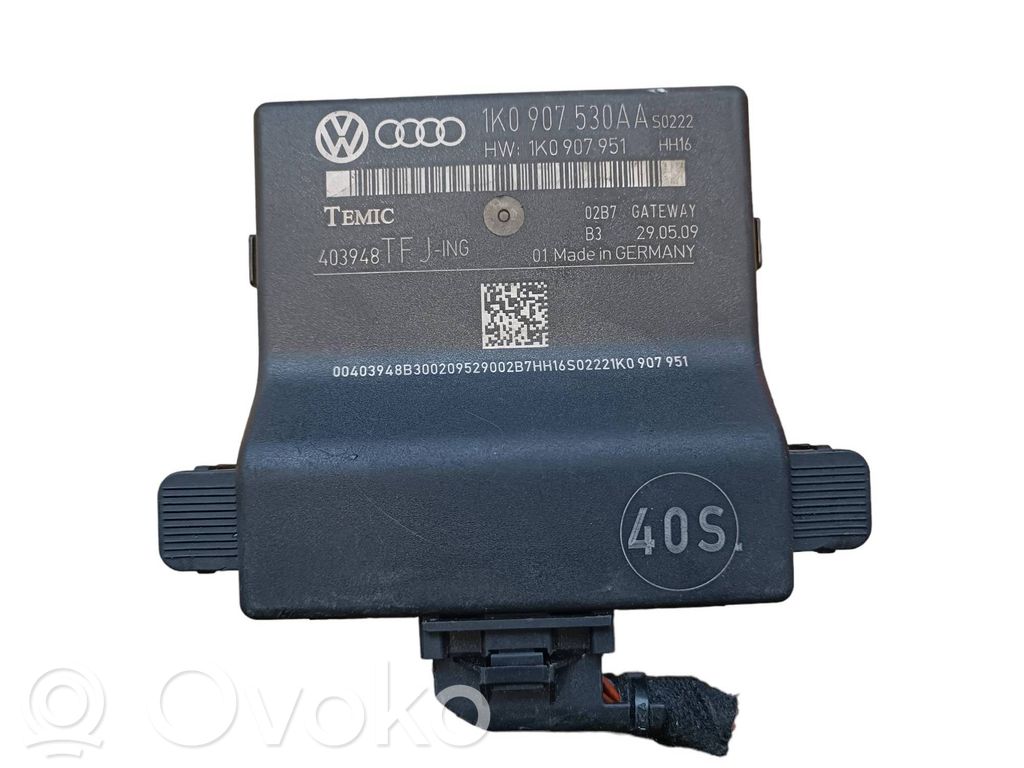 Skoda Octavia Mk2 (1Z) Gateway valdymo modulis 