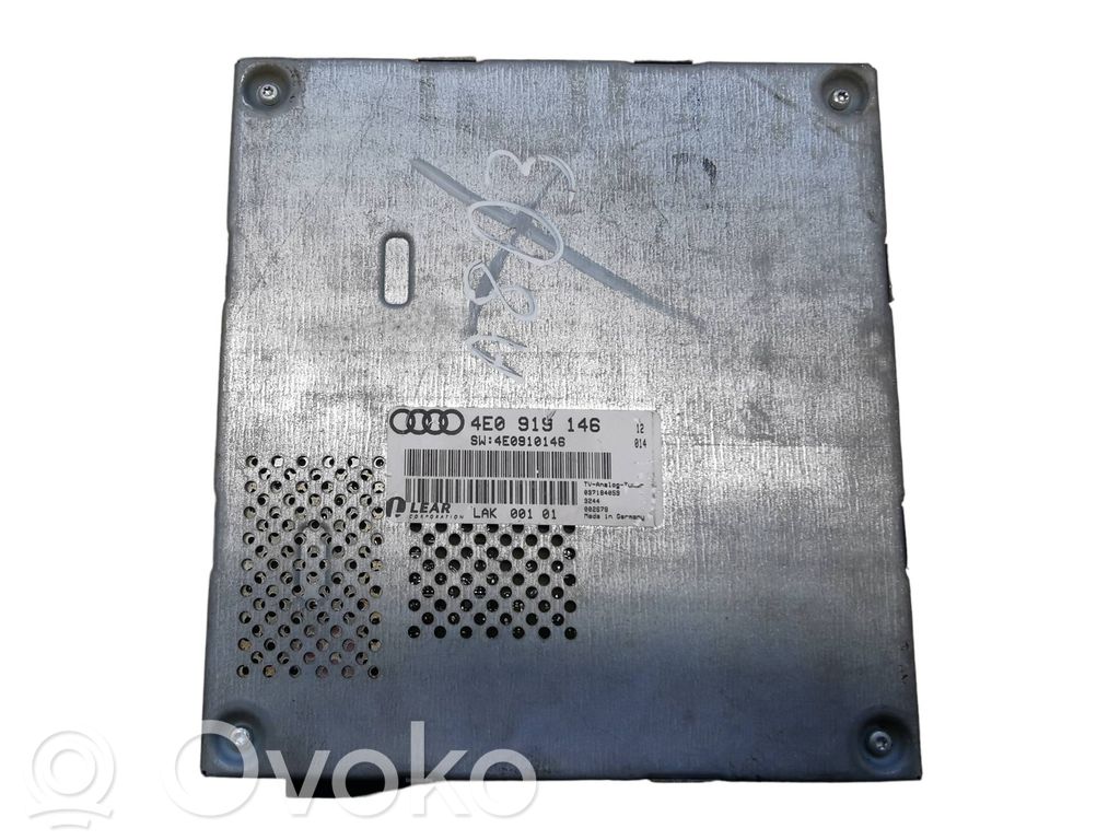 Audi A8 S8 D3 4E Module de contrôle vidéo 