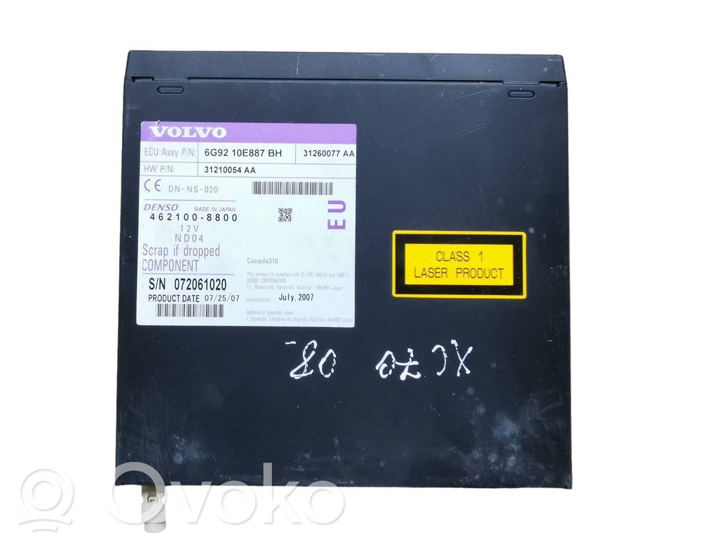 Volvo XC70 Panel / Radioodtwarzacz CD/DVD/GPS 