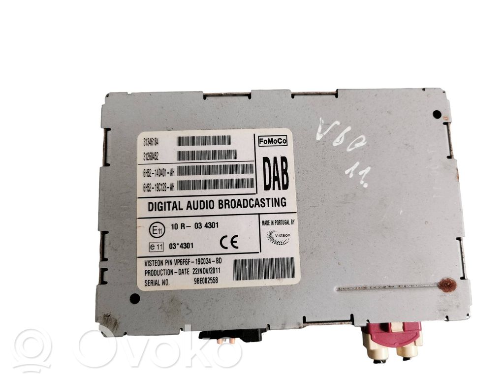 Volvo V60 Antenna control unit 