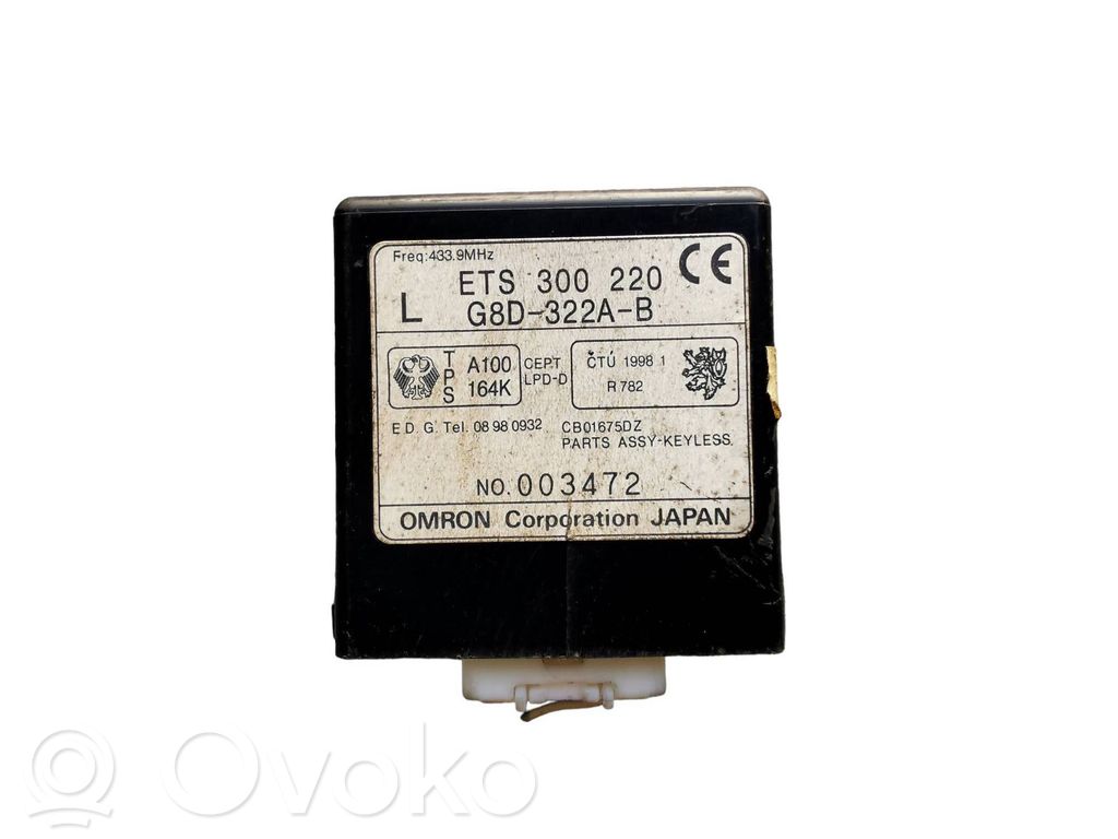Mazda Premacy Other control units/modules 