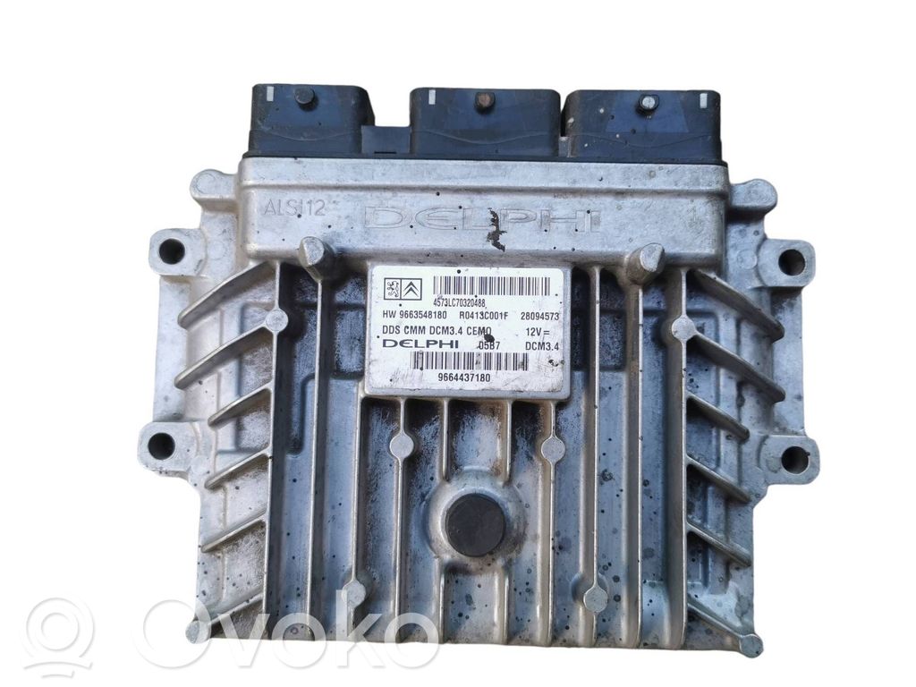 Peugeot 407 Engine control unit/module 