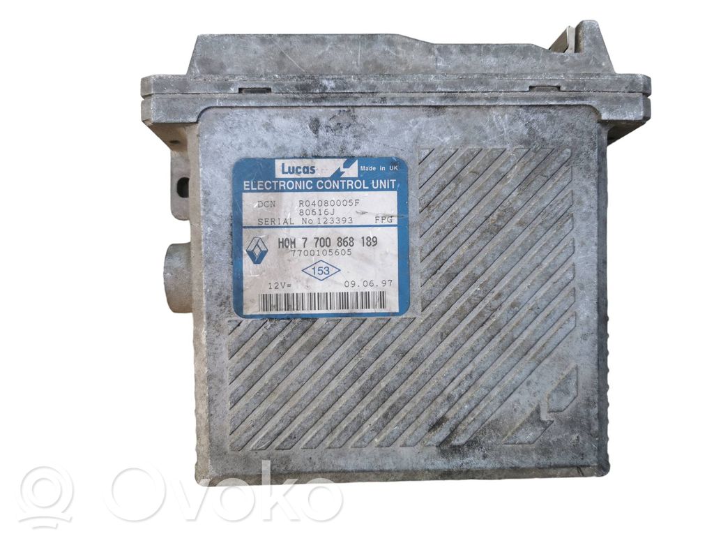 Renault Scenic I Engine control unit/module 