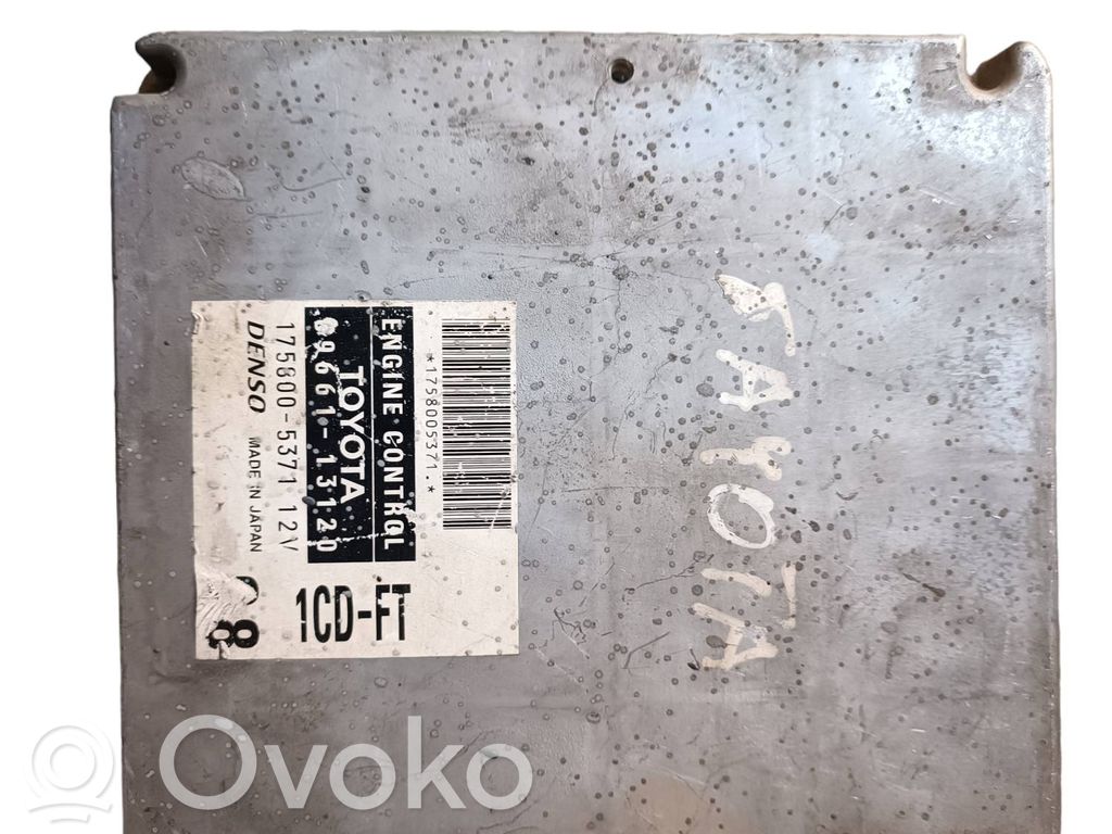Toyota Corolla Verso E121 Engine control unit/module 
