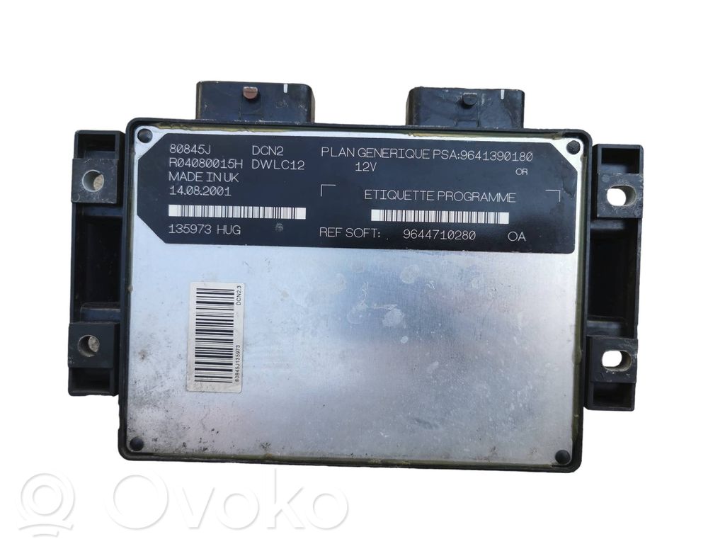 Peugeot 206 Engine control unit/module 