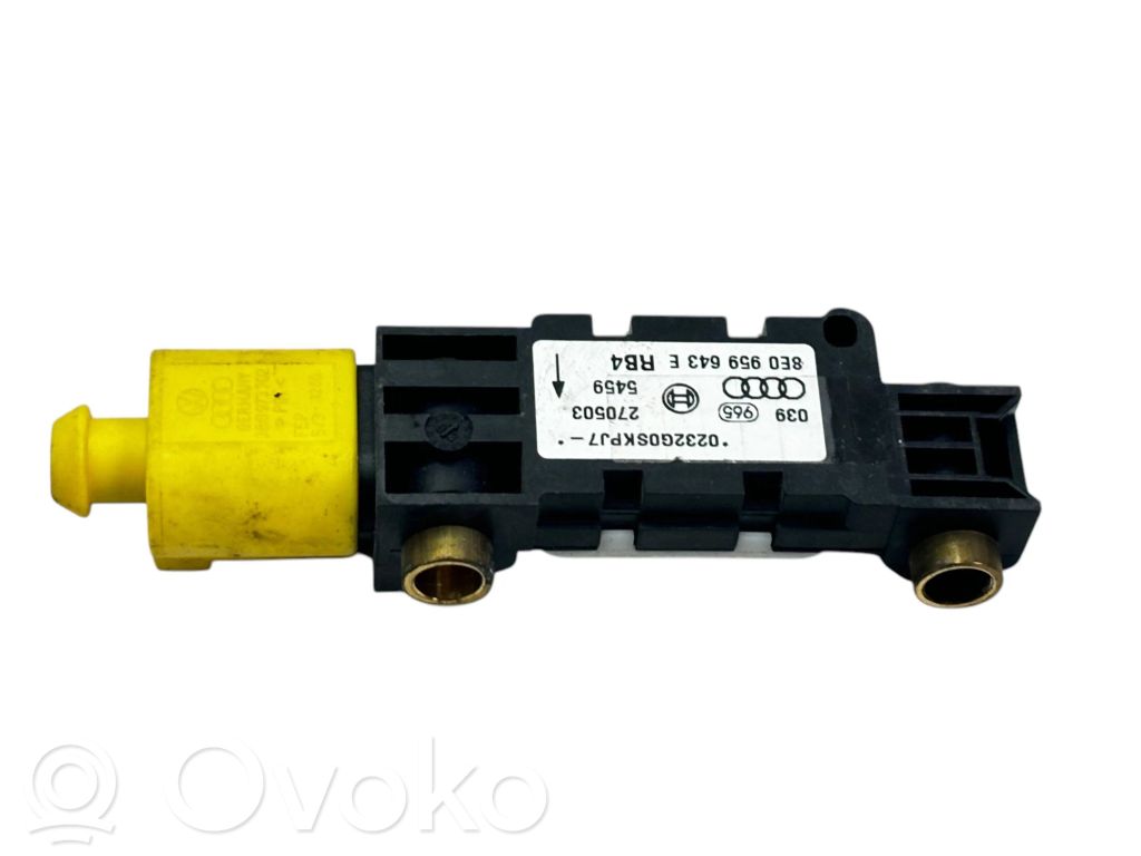 Audi A4 S4 B6 8E 8H Gaisa spilvenu trieciensensors 