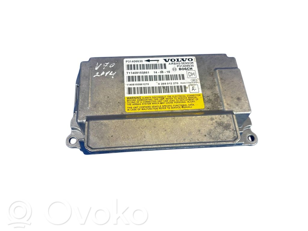 Volvo V70 Airbag control unit/module 