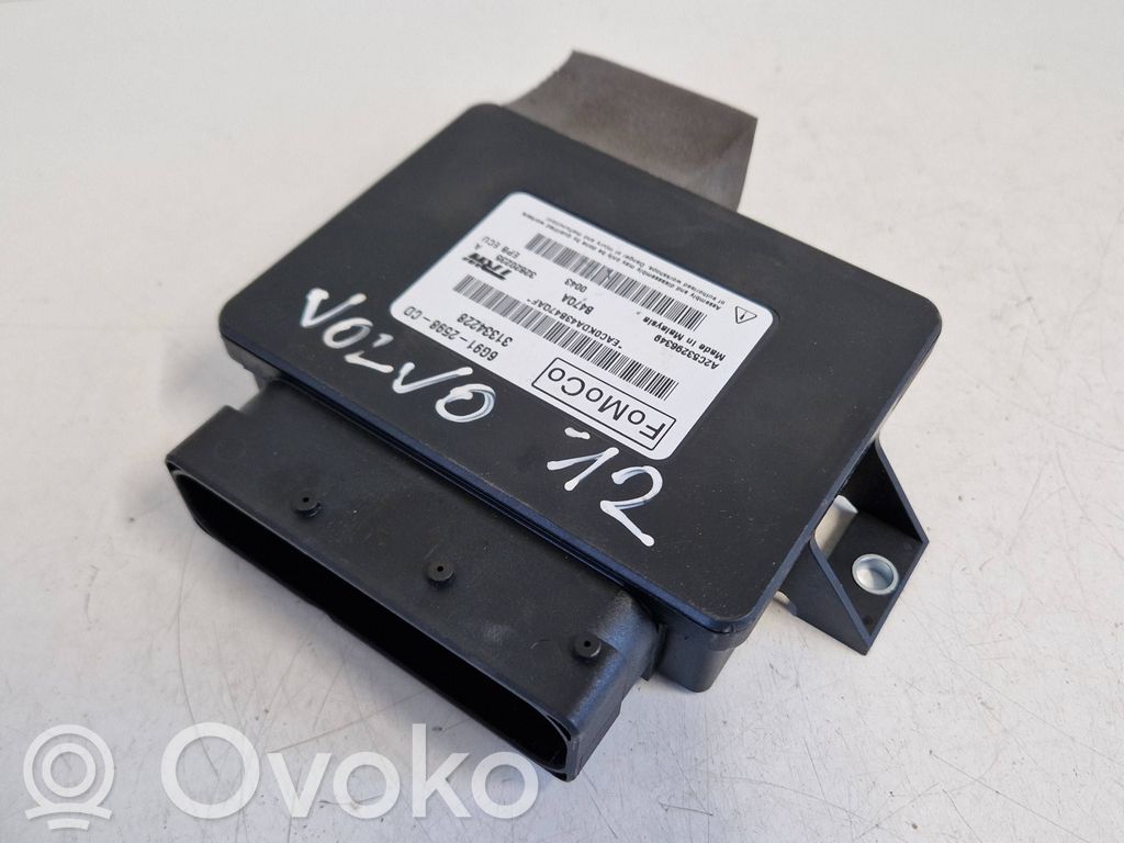 Volvo V70 Hand brake control module 