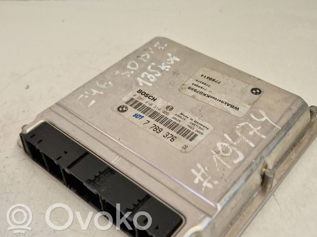 Engine control unit/module   0281010314,9466844,7789376