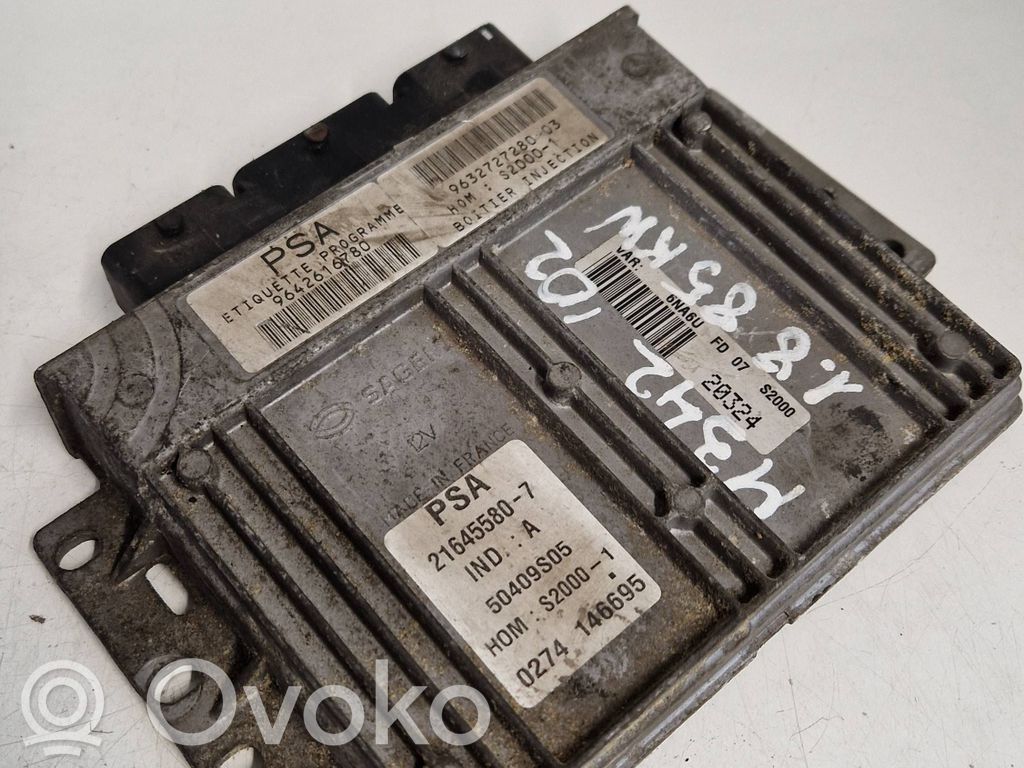 Citroen Xsara Picasso Engine control unit/module 