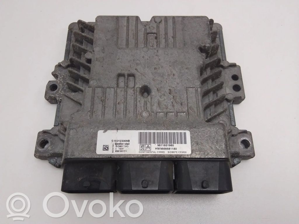 Citroen C4 II Picasso Engine control unit/module 
