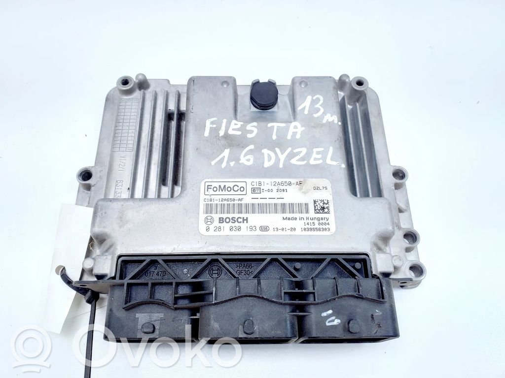 Ford Fiesta Engine control unit/module 