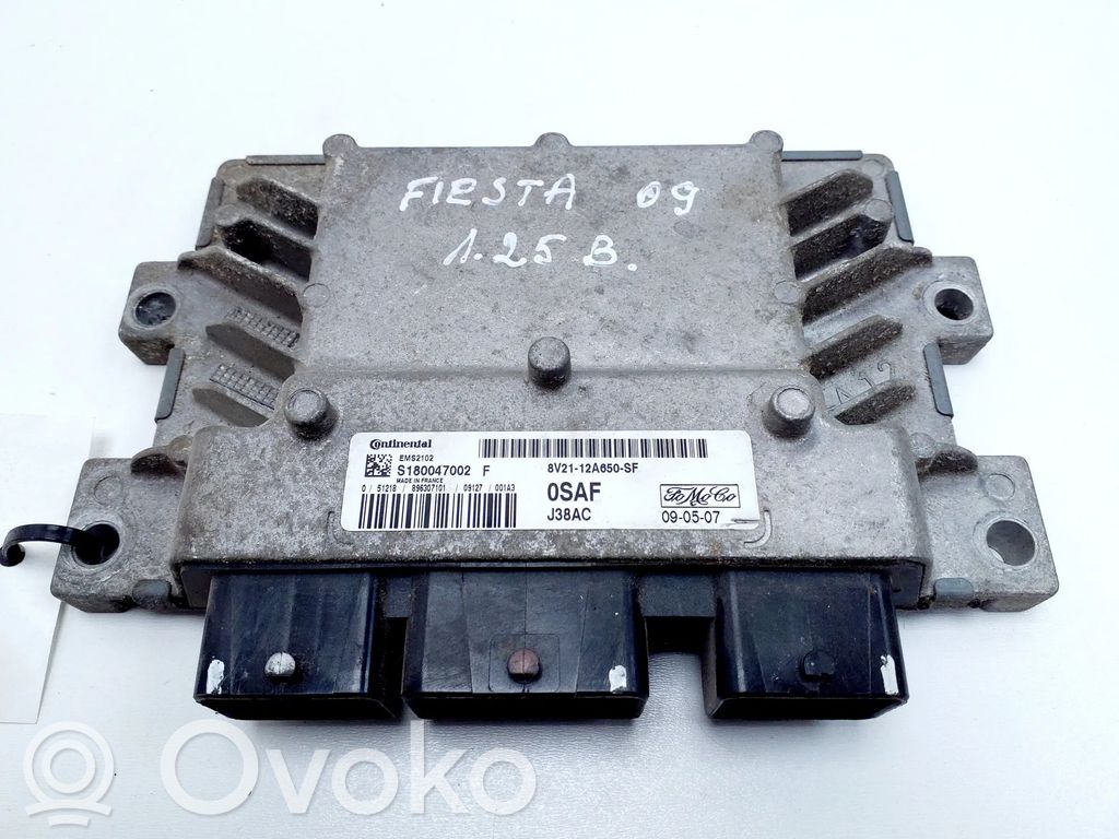 Ford Fiesta Engine control unit/module 