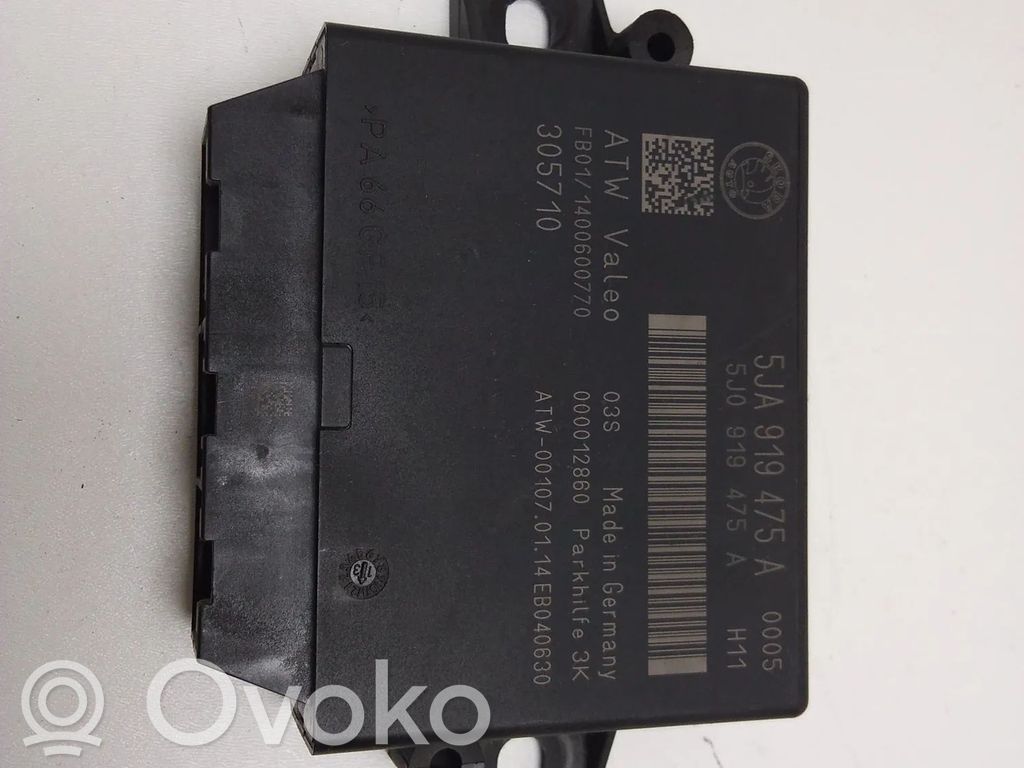 Skoda Rapid (NH) Parking PDC control unit/module 