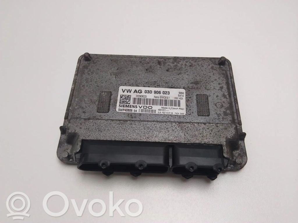 Engine control unit/module   5WP40806,03D906023