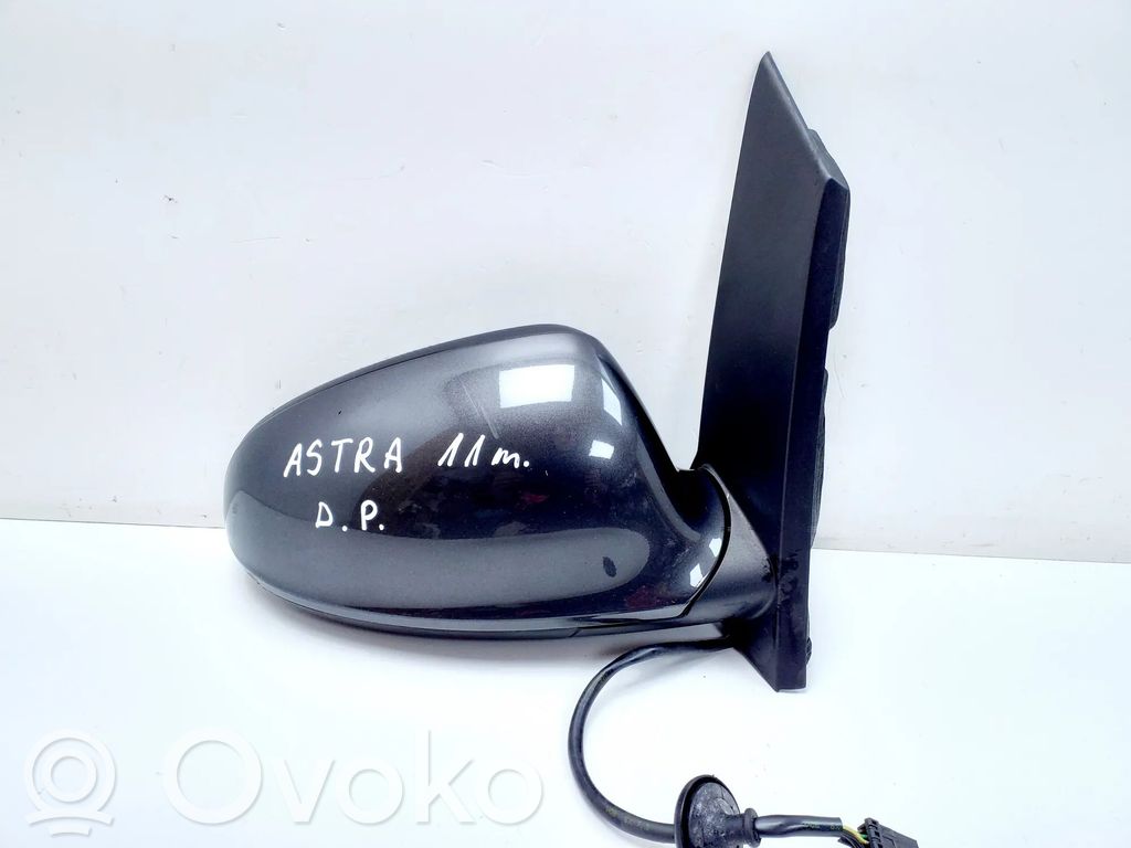 Opel Astra J Elektryczne lusterko boczne drzwi przednich 