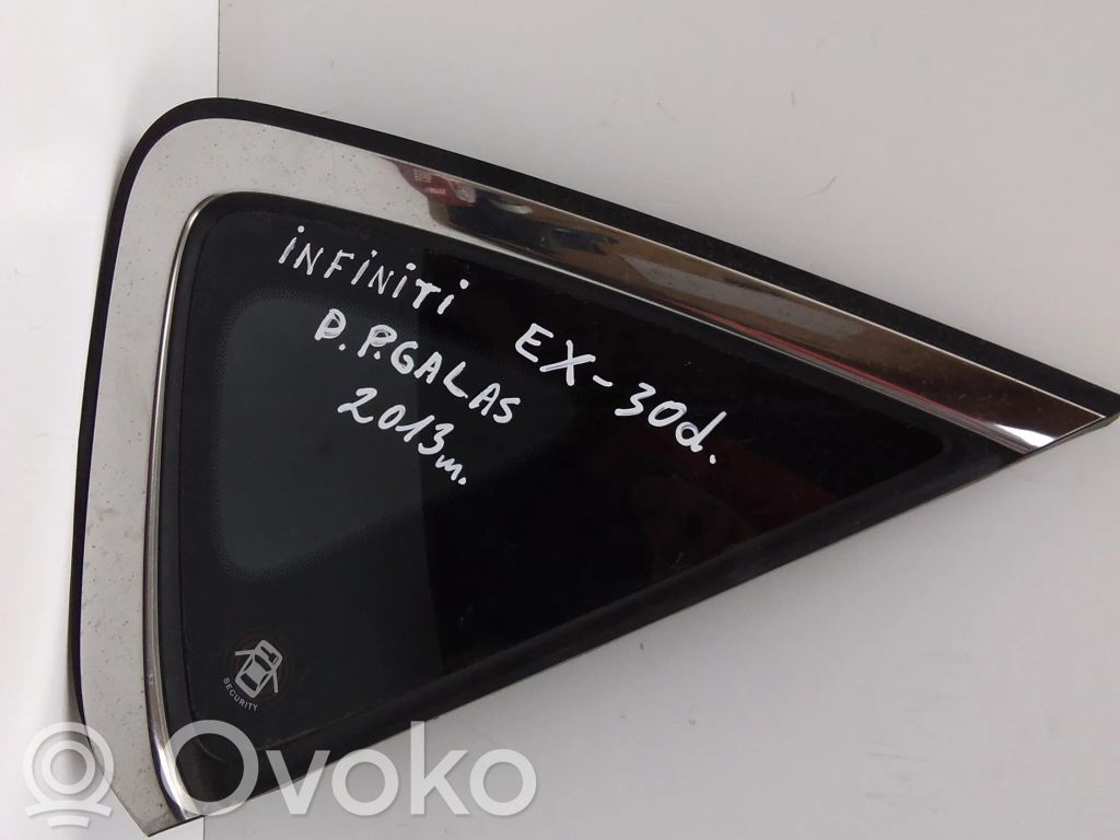 Infiniti EX Vidrio lateral trasero 