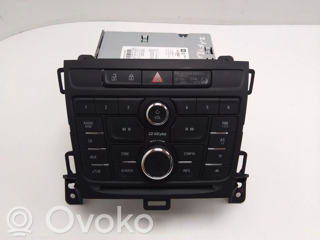 Panel / Radioodtwarzacz CD/DVD/GPS   22976602,CQJG43F1E,13435410,A2C87291100,M5G475557