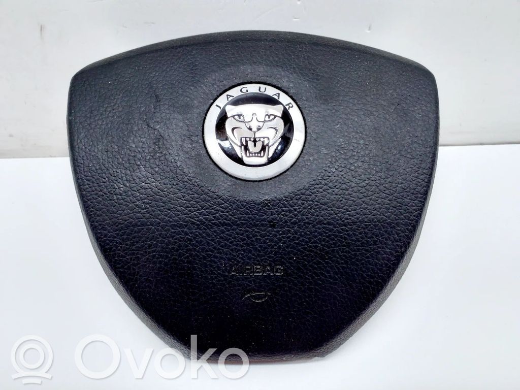 Jaguar XF X250 Poduszka powietrzna Airbag kierownicy 