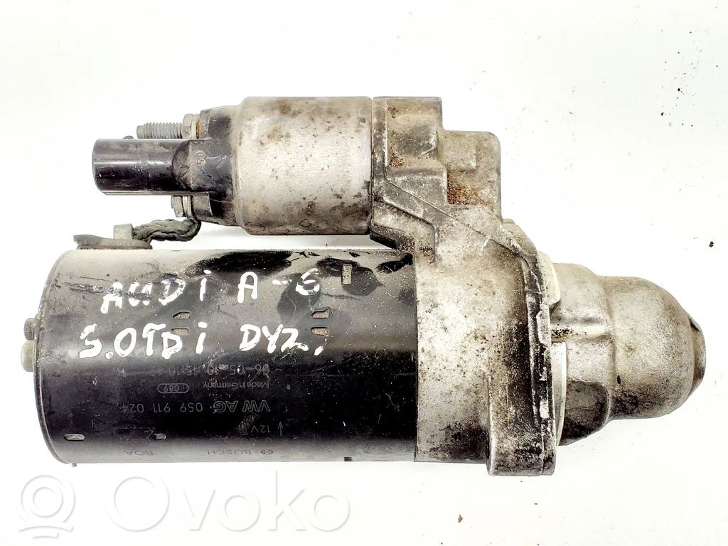 Audi A6 S6 C6 4F Starteris 