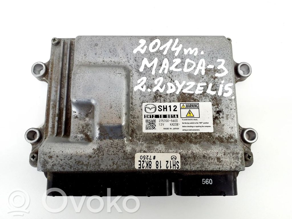 Mazda 3 II Engine control unit/module 