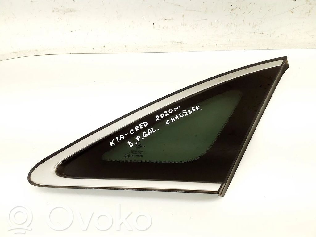 KIA Ceed Rear vent window glass 