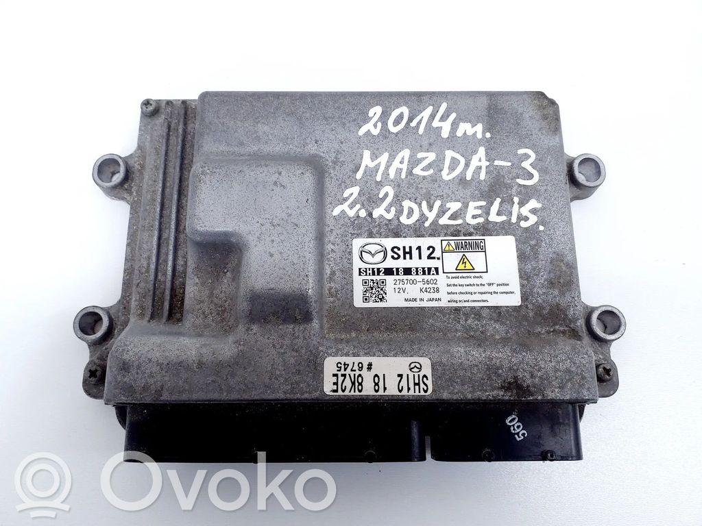 Mazda 3 II Engine control unit/module 