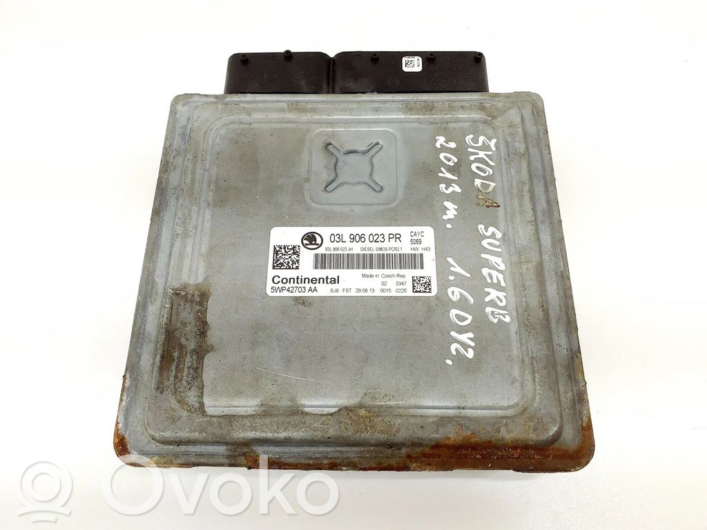 Skoda Superb B6 (3T) Engine control unit/module 