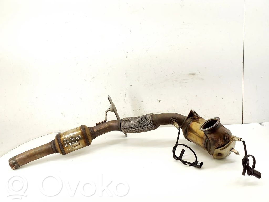 Skoda Octavia Mk4 Filtr cząstek stałych Katalizator / FAP / DPF 