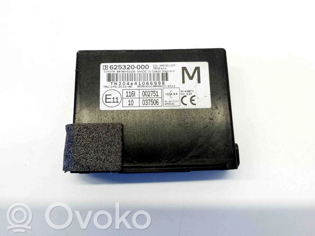 Toyota Auris E180 Immobilizer control unit/module 