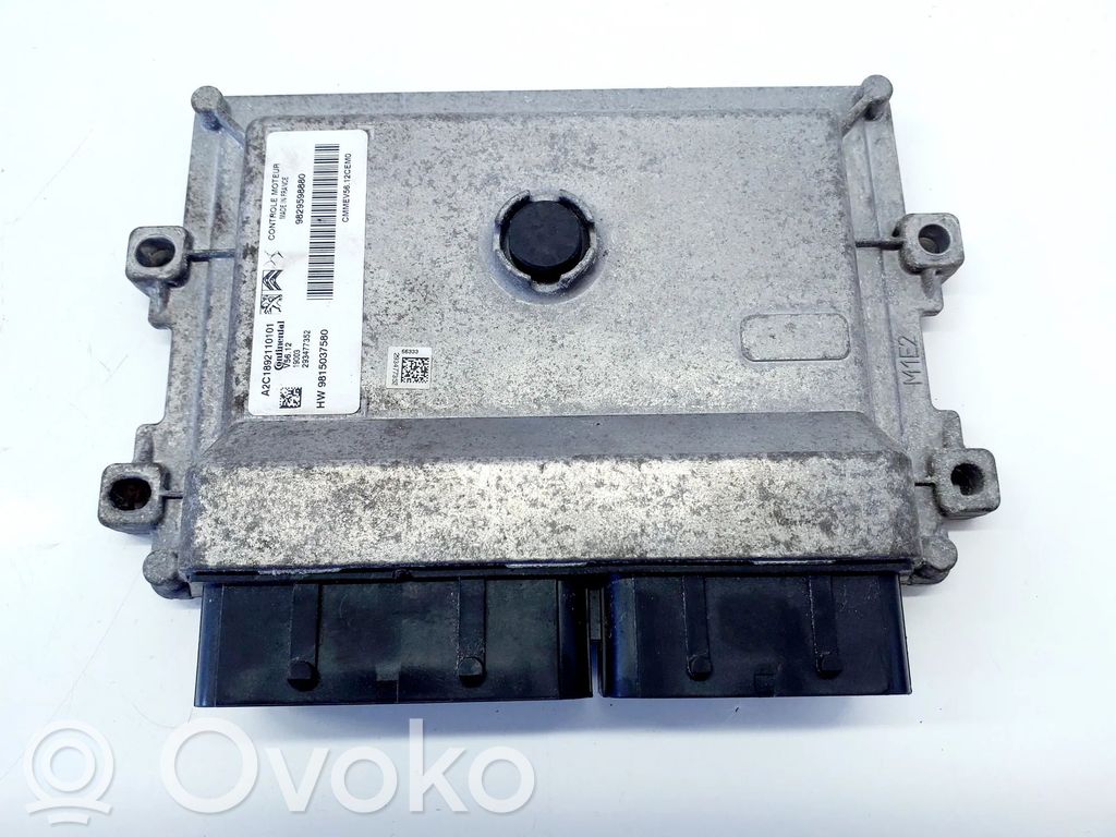 Engine control unit/module   9829598880,9815037580
