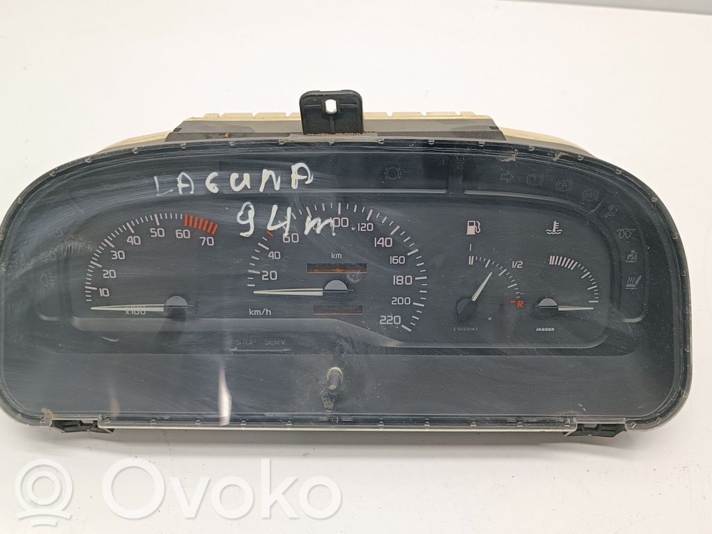 Renault Laguna I Speedometer (instrument cluster) 