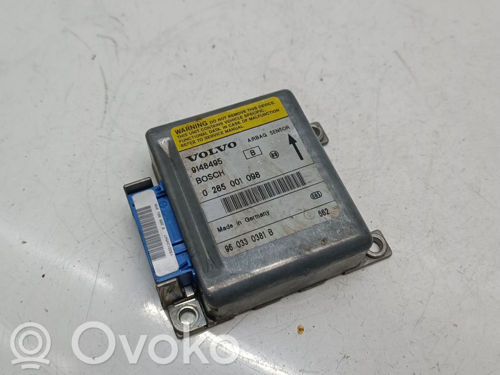 Volvo 850 Airbag control unit/module 